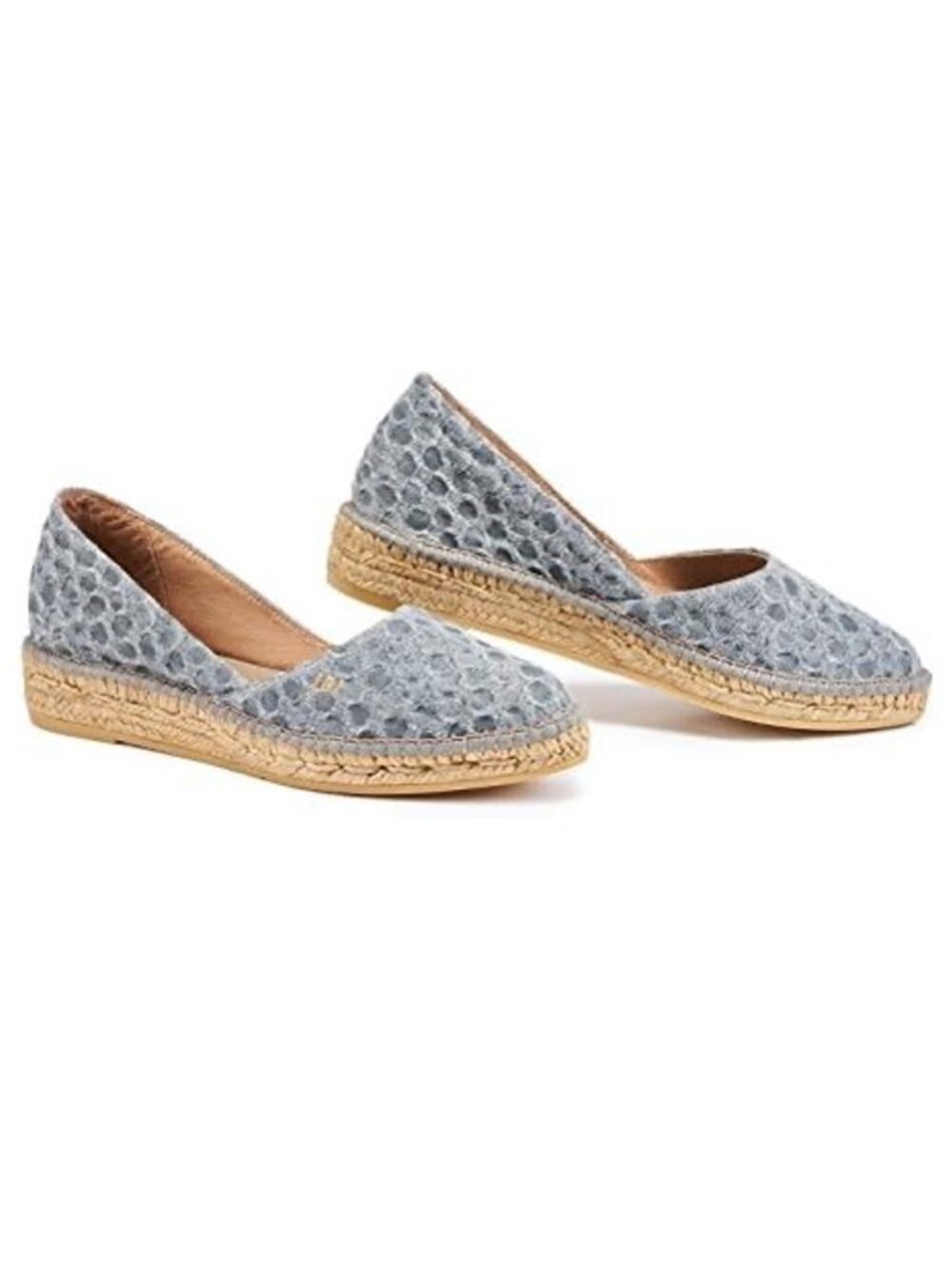 Viscata Barcelona Rascassa Flat Espadrilles in Bubble Blue